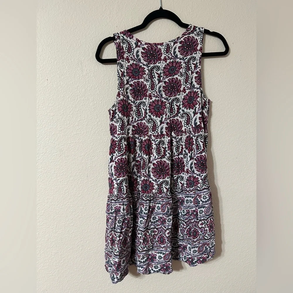 American Eagle Outfitters Floral Tunic - Red and White - Picture 5 of 6